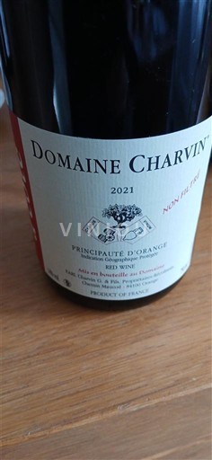 Provence, hạ lưu Rhône, Corse Thân Vương quốc Orange Domaine Charvin 2021