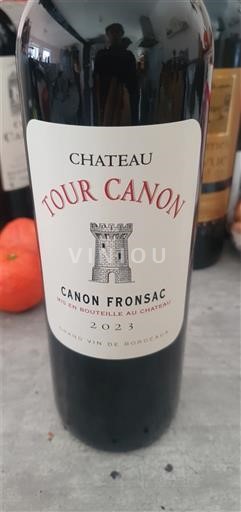 Bordeaux Canon-Fronsac Château Tour Canon 2023