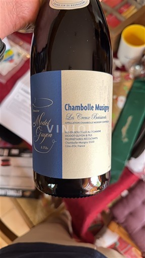 Burgundsko Chambolle-Musigny Domaine Modot Guyon Les Creux Baissants 2023