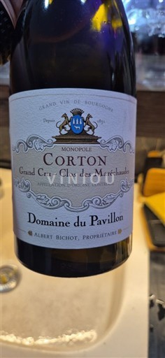 Bourgogne Corton Grand Cru Domaine Pavillon Clos des Maréchaudes 2018