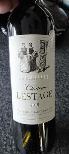 Burdeos Montagne-Saint-Émilion Château Lestage 2015