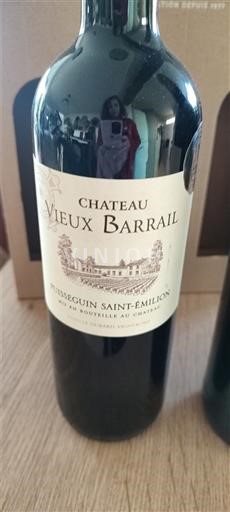 Bordeaux Puisseguin-saint-émilion Château Vieux Barrail 2022