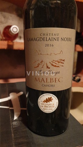 Sudoeste Cahors Château Lamagdelaine Noire Las Camps 2016