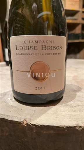 Champagne Louise Brison Chardonnay de la Côte des Bar 2017