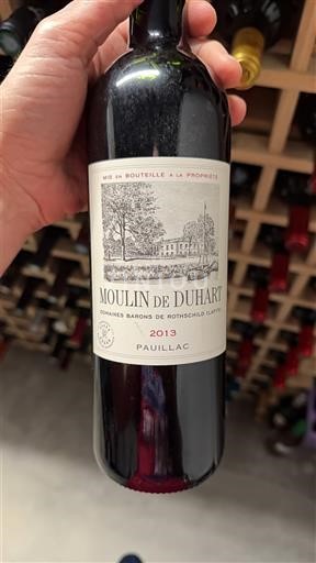 Bordeaux Pauillac Moulin de Duhart 2013
