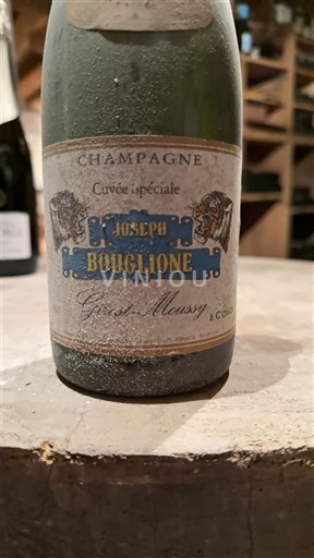 Champaña Champán Girost Moussy spéciale Joseph Bouglione Sin añada