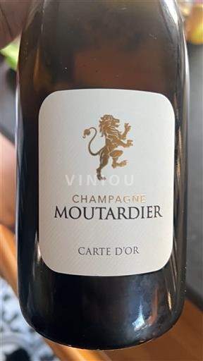 Champagne Sâm-panh Champagne Moutardier Carte d'Or Không niên vụ