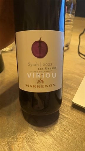 Valle del Ródano Luberon Marrenon Les Grains Syrah 2023