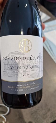 Rhônevallei Côtes-du-rhône Domaine L'Olivier 2024