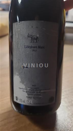 Roussillon Côtes-du-Roussillon Léah Anglès L'éléphant blanc 2023