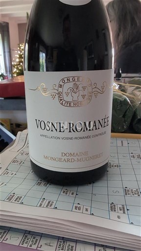Burgundsko Vosne-romanée Domaine Mongeard-Mugneret 2022