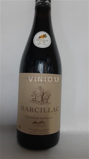 Tây Nam Marcillac Les Vignerons du Vallon Réservée 2022