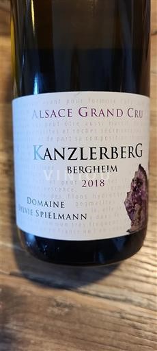 Alsácia Alsácia Grand Cru Grand Cru Domaine Sylvie Spielmann Kanzlerberg Bergheim 2018