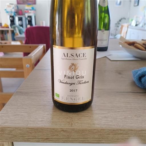 Alsace Vendanges Tardives Domaine Engel Pinot Gris Vendanges Tardives 2017