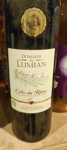 Valle del Rodano Côtes-du-Rhône Domaine Lumian 2011