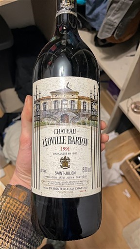 Bordeaux Saint-Julien Grand Cru Château Léoville Barton 1991