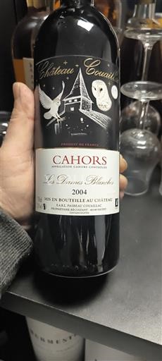 Sudoeste Cahors Château Couaille Les Dames Blanches 2004