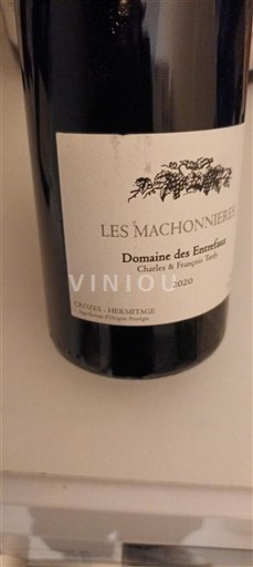 Valle del Ródano Crozes-Hermitage Domaine S Entrefaux Les Machonnières 2020