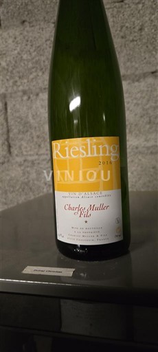 Elsass Riesling Charles Muller et Fils 2016