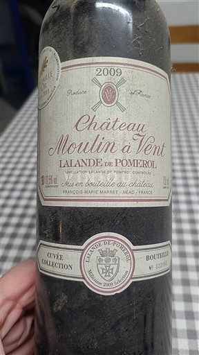 Bordeaux Lalande-de-pomerol Château Moulin à Vent Collection 2009