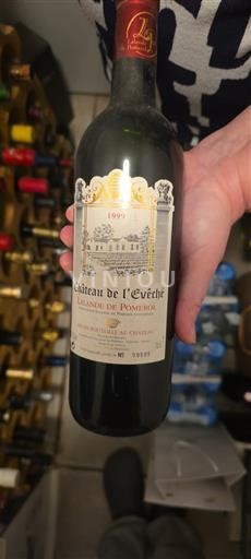 Bordeaux Lalande-de-pomerol Château L'Evêché 1999