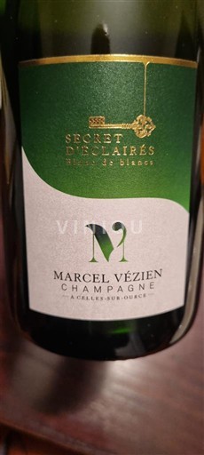 Champagne Sâm-panh Marcel Vézien Secret d’Eclairés Không niên vụ