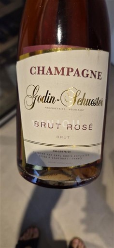 Champaña Champán Godin-Schuster Brut Rosé Sin añada