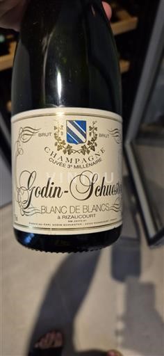 Champaña Champán Godin-Schuster 3e Millénaire Sin añada