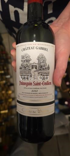 Bordeaux Puisseguin-saint-émilion Château Gabriel 2021