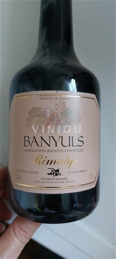 Roussillon Banyuls Cave de l'Abbé Rous Rimage 2008