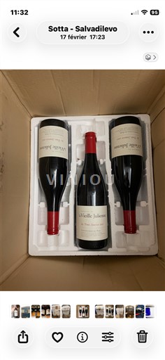 Rona dolina Châteauneuf-du-Pape Domaine La Vieille Julienne 2012