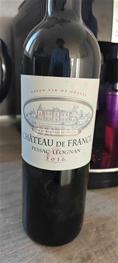 Bordeaux Pessac-Léognan Château France 2016