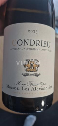 Rhône Valley Condrieu Maison les Alexandrins 2023
