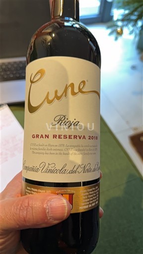 La Rioja Rioja Compañía Vinícola del Norte de España (CVNE) Gran Reserva 2018