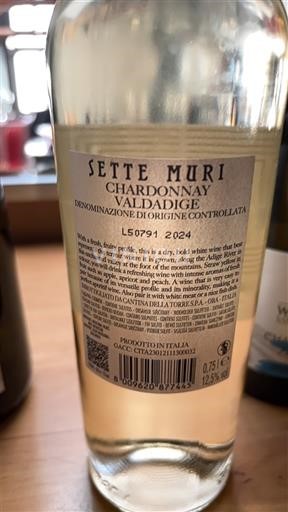 Wines of Veneto Valdadige Sette Muri 2024