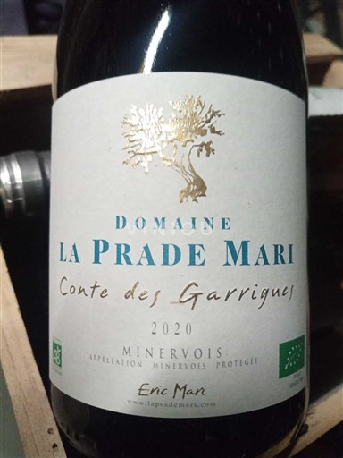 Langvedok Minervois Domaine La Prade Mari Conte des Garrigues 2020