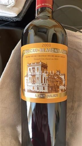 Bordeaux Saint-Julien Grand Cru Château Cru-Beaucaillou 2003