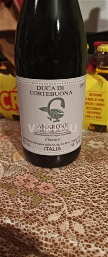 Vénétie Amarone della Valpolicella Duca di CorteBuona 1997
