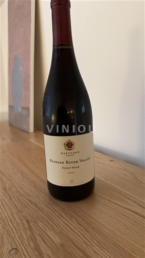 Vùng trồng nho được cấp phép California Russian River Valley Hartford Court 2023