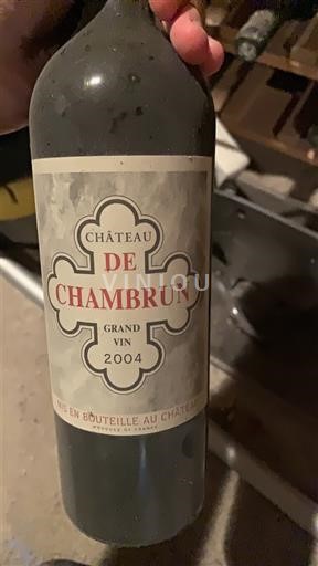 Bordeaux Lalande-de-pomerol Château Chambrun 2004