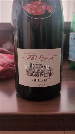 Beaujolais Brouilly Domaine Père Benoit 2023