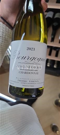 Burgundija Frédéric Esmonin Les Genevrières 2023