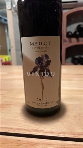 Valais Không được chỉ định Cave du Paradou SA Fût de Chêne 2016