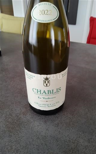 Burgundsko Chablis Gilbert PICQ et ses Fils En Vaudecorse 2022
