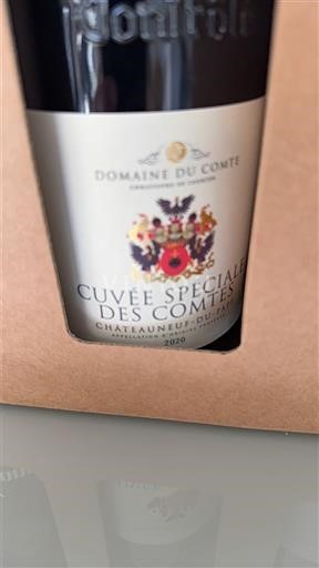 Rona dolina Châteauneuf-du-Pape Domaine Comte Spéciale des Comtes 2020
