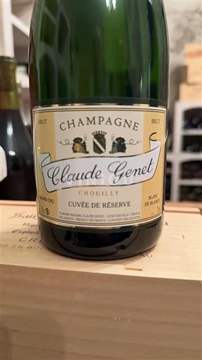 Šampanja Šampanjec Claude Genet de Réserve Neleten.