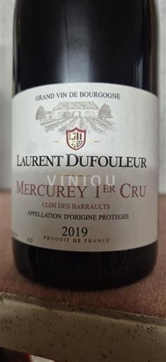 Bourgondië Niet gespecificeerd Premier Cru Laurent Dufouleur Clos des Barraults 2019