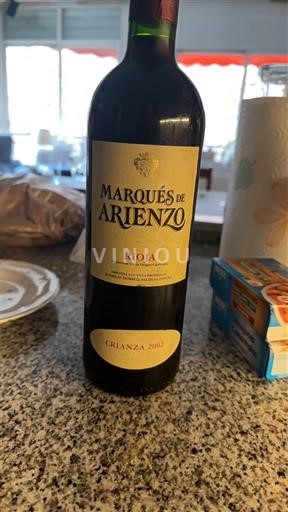 La Rioja Rioja Marqués de Arienzo Crianza 2002
