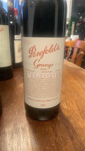 Južna Avstralija Ni doloceno Penfolds Grange 2009
