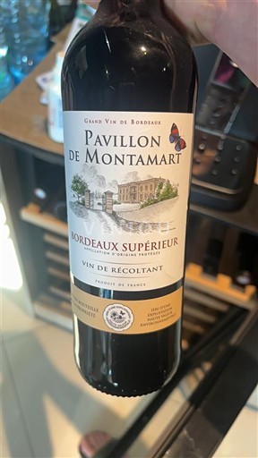 Bordeaux Bordeaux Supérieur Pavillon de Montamart 2020